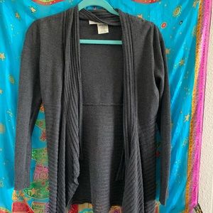 Dark grey cardigan